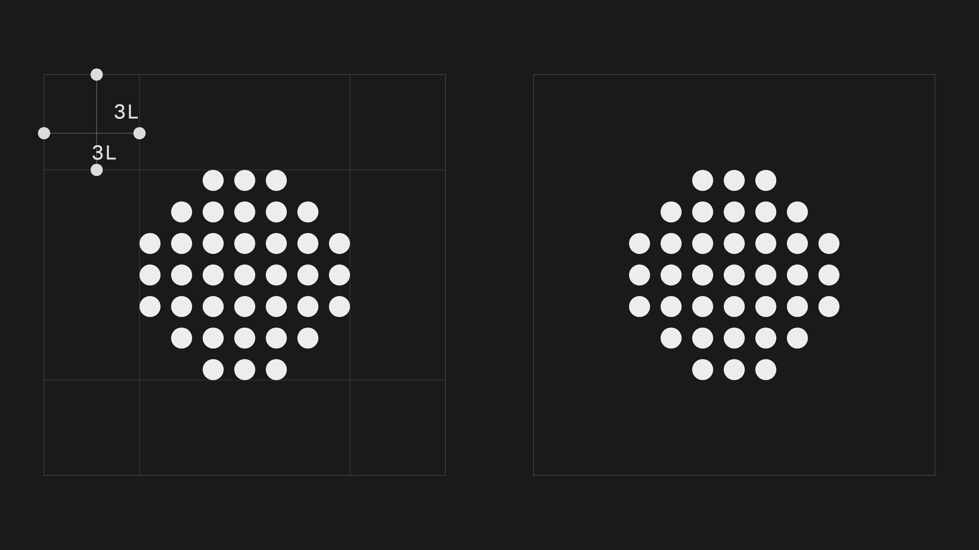 Lightfast symbol square clearspace construction and preview.